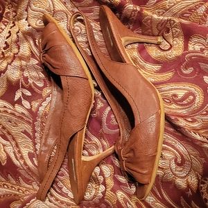 Miu Miu Buffalo Leather Bruciato size 39 1/2